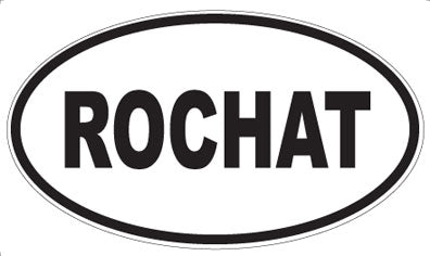 ROCHAT - Oval Sticker