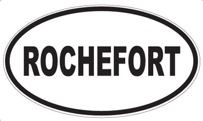ROCHEFORT - Oval Sticker