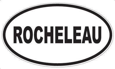 ROCHELEAU - Oval Sticker