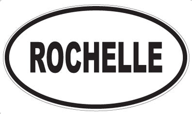 ROCHELLE - Oval Magnet