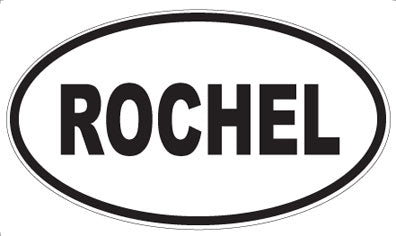ROCHEL - Oval Magnet