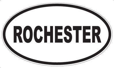 ROCHESTER - Oval Magnet