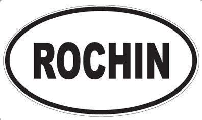ROCHIN - Oval Magnet