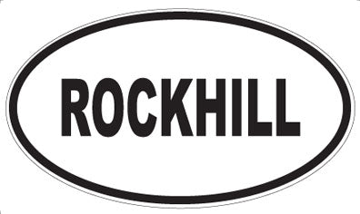 ROCKHILL - Oval Magnet