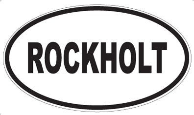 ROCKHOLT - Oval Magnet