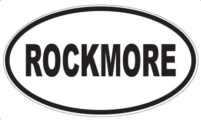 ROCKMORE - Oval Sticker