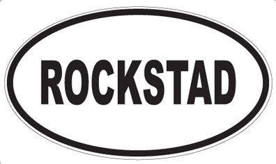 ROCKSTAD - Oval Magnet