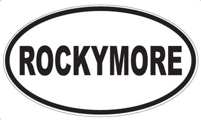 ROCKYMORE - Oval Sticker