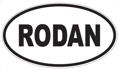 RODAN - Oval Sticker