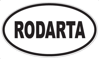 RODARTA - Oval Sticker