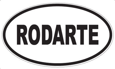 RODARTE - Oval Magnet
