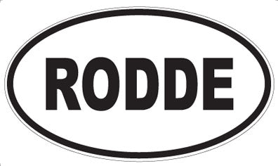 RODDE - Oval Magnet