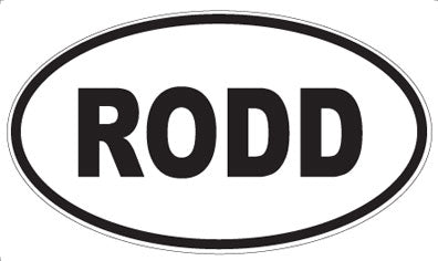 RODD - Oval Magnet