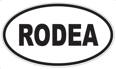 RODEA - Oval Magnet