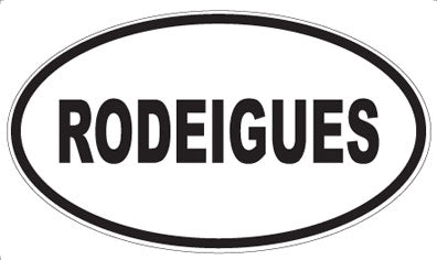 RODEIGUES - Oval Magnet