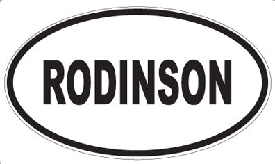 RODINSON - Oval Magnet
