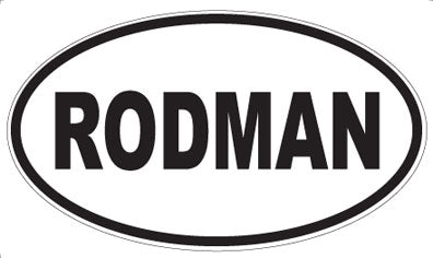 RODMAN - Oval Magnet