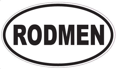RODMEN - Oval Sticker