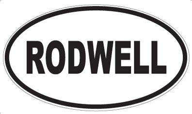 RODWELL - Oval Sticker