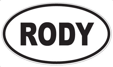 RODY - Oval Magnet