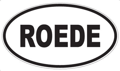 ROEDE - Oval Magnet