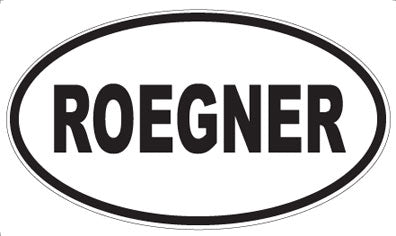 ROEGNER - Oval Magnet