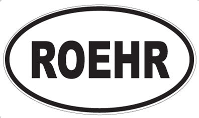 ROEHR - Oval Magnet