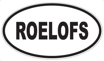 ROELOFS - Oval Magnet