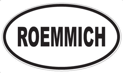 ROEMMICH - Oval Magnet