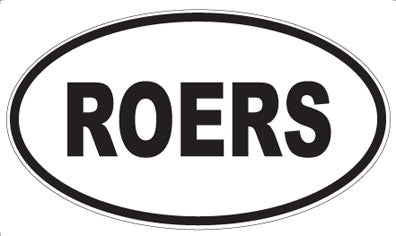 ROERS - Oval Magnet