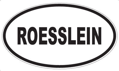 ROESSLEIN - Oval Magnet