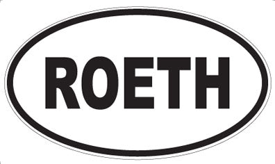 ROETH - Oval Magnet