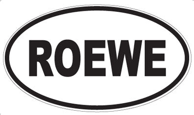 ROEWE - Oval Sticker