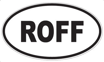 ROFF - Oval Magnet
