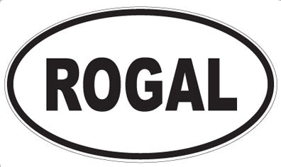 ROGAL - Oval Sticker
