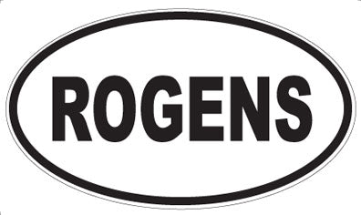 ROGENS - Oval Magnet
