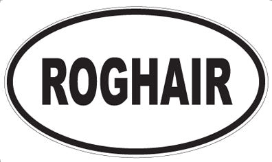 ROGHAIR - Oval Sticker