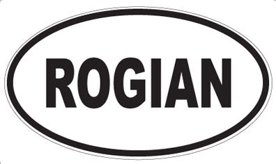 ROGIAN - Oval Sticker