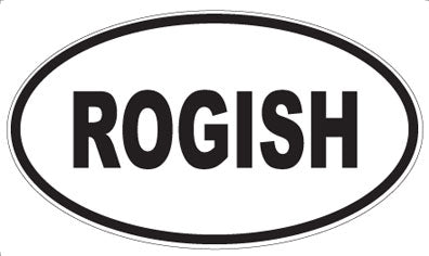 ROGISH - Oval Magnet