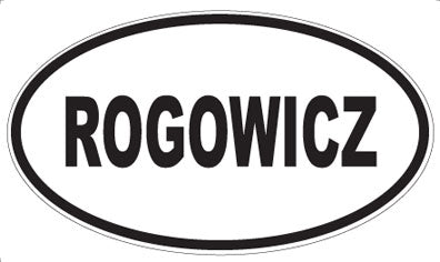 ROGOWICZ - Oval Magnet