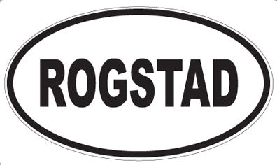 ROGSTAD - Oval Magnet