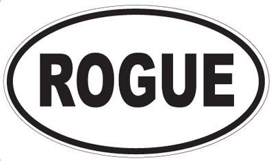 ROGUE - Oval Sticker