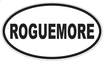ROGUEMORE - Oval Sticker