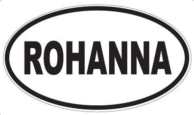 ROHANNA - Oval Magnet