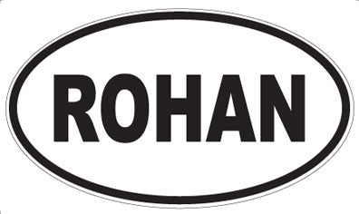 ROHAN - Oval Magnet