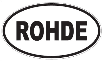 ROHDE - Oval Magnet