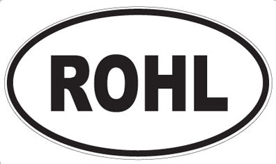 ROHL - Oval Sticker