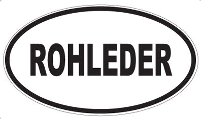 ROHLEDER - Oval Magnet
