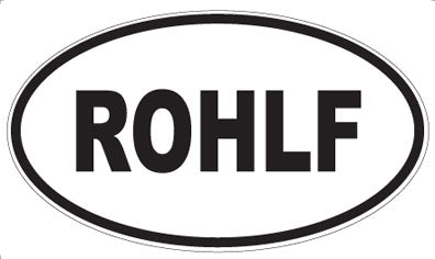ROHLF - Oval Magnet
