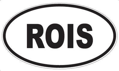 ROIS - Oval Magnet